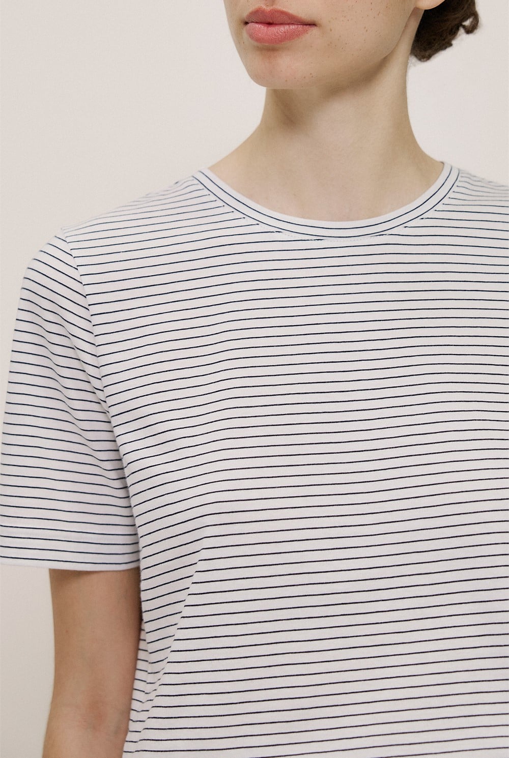 Australian Cotton Mini Stripe T-shirt