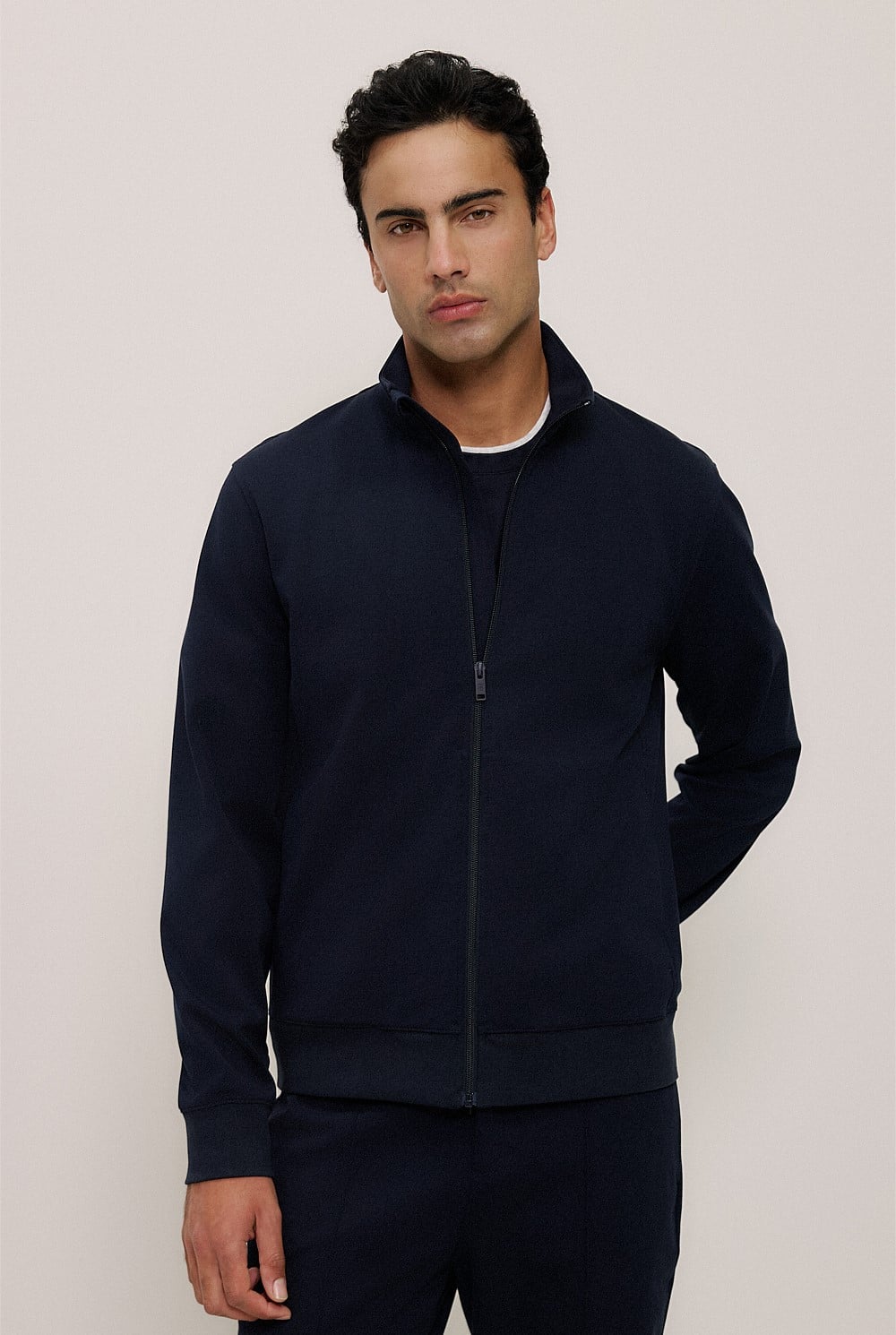 Ponte Zip Through Jacket