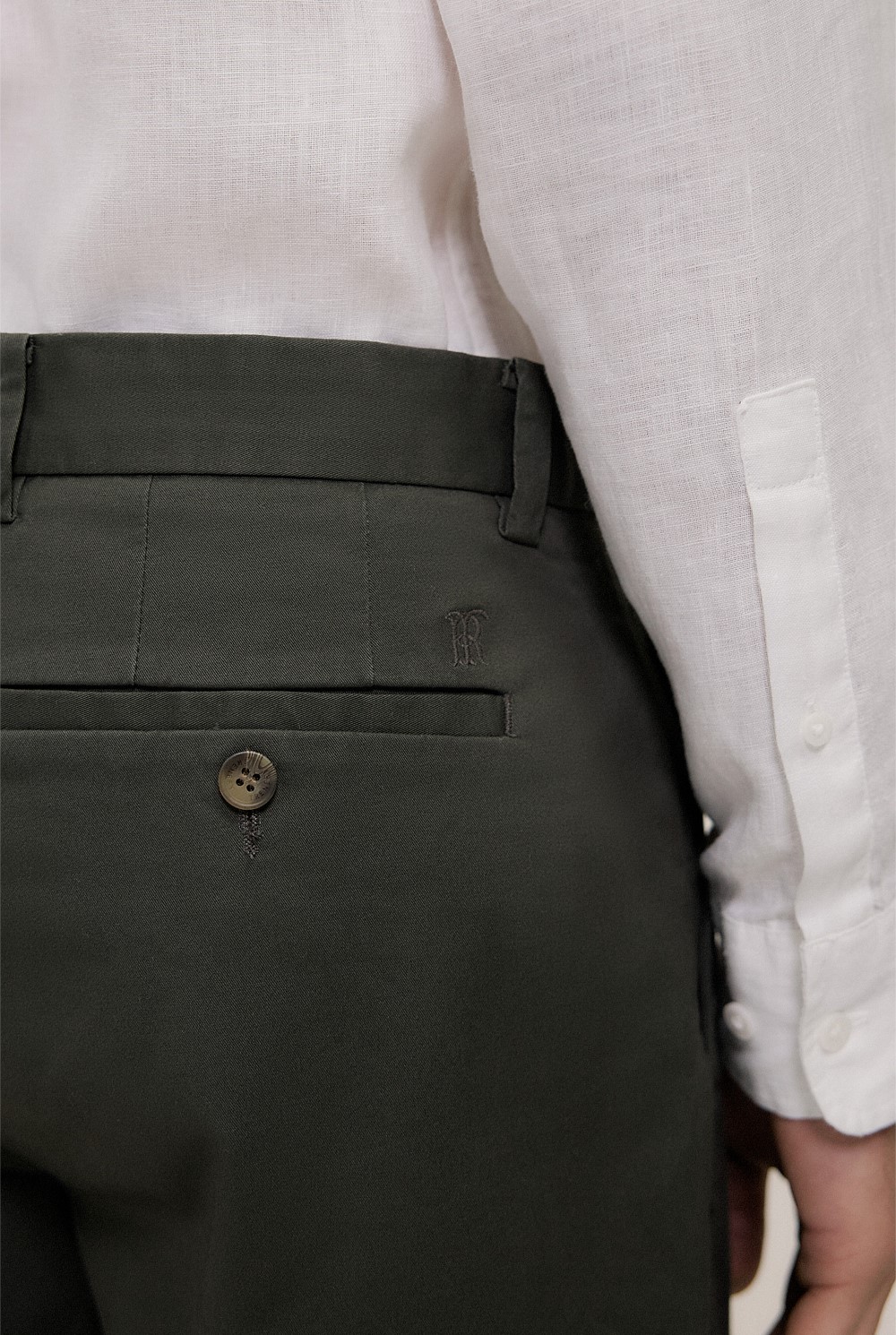 Cotton Twill Chino Short