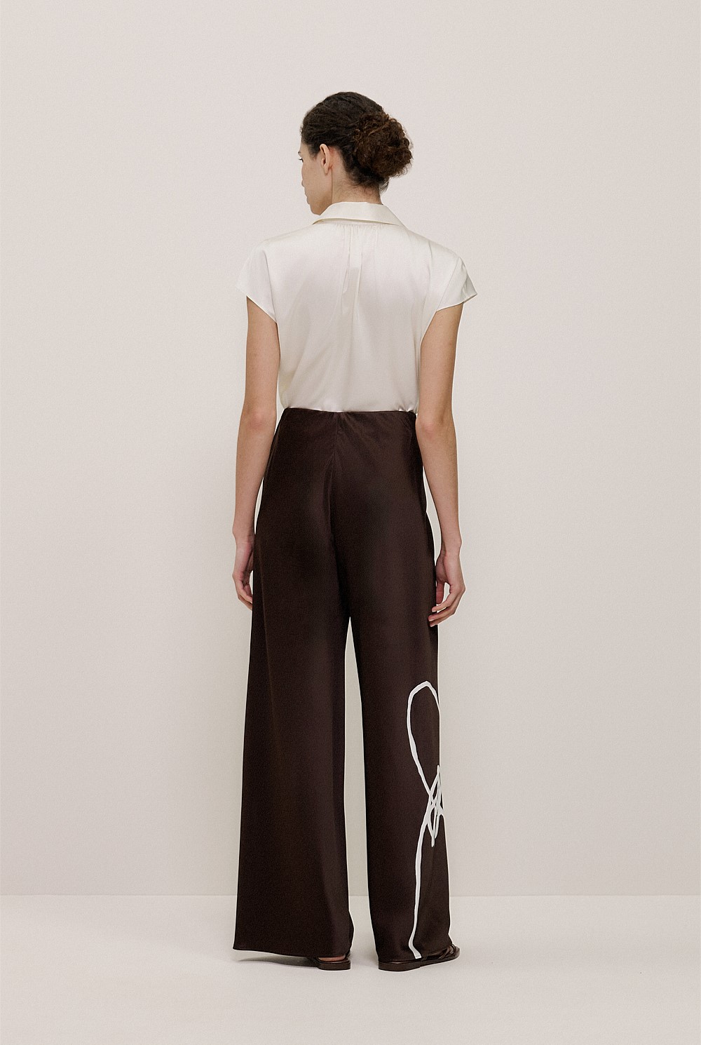 Camie Lyons x Trenery Silk Pant