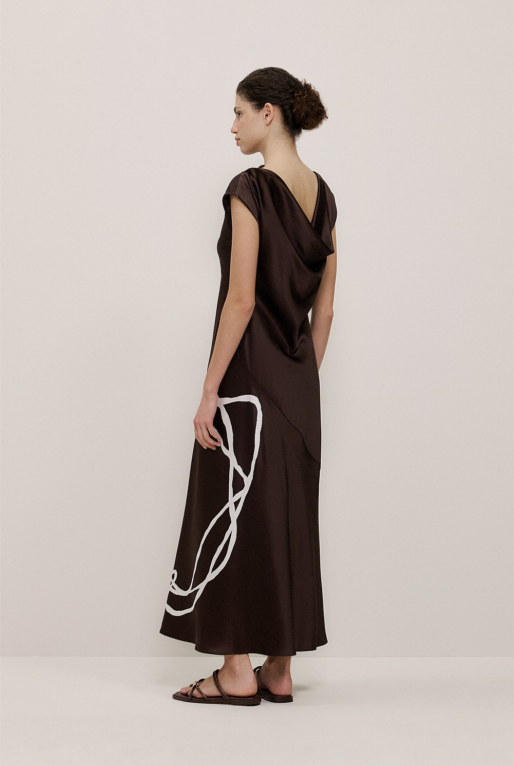 Camie Lyons x Trenery Silk Dress