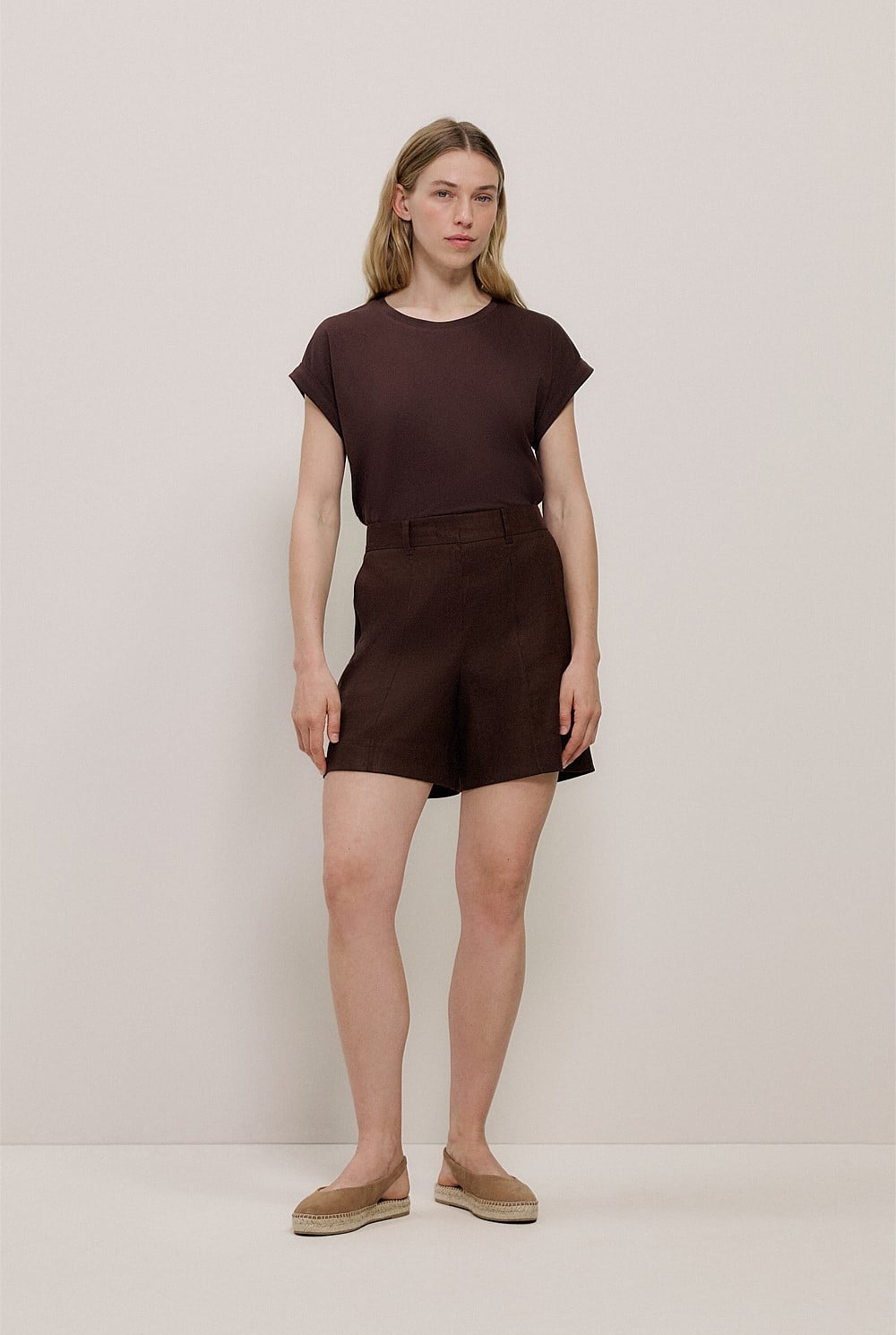 Australian Cotton Cuff Sleeve T-shirt