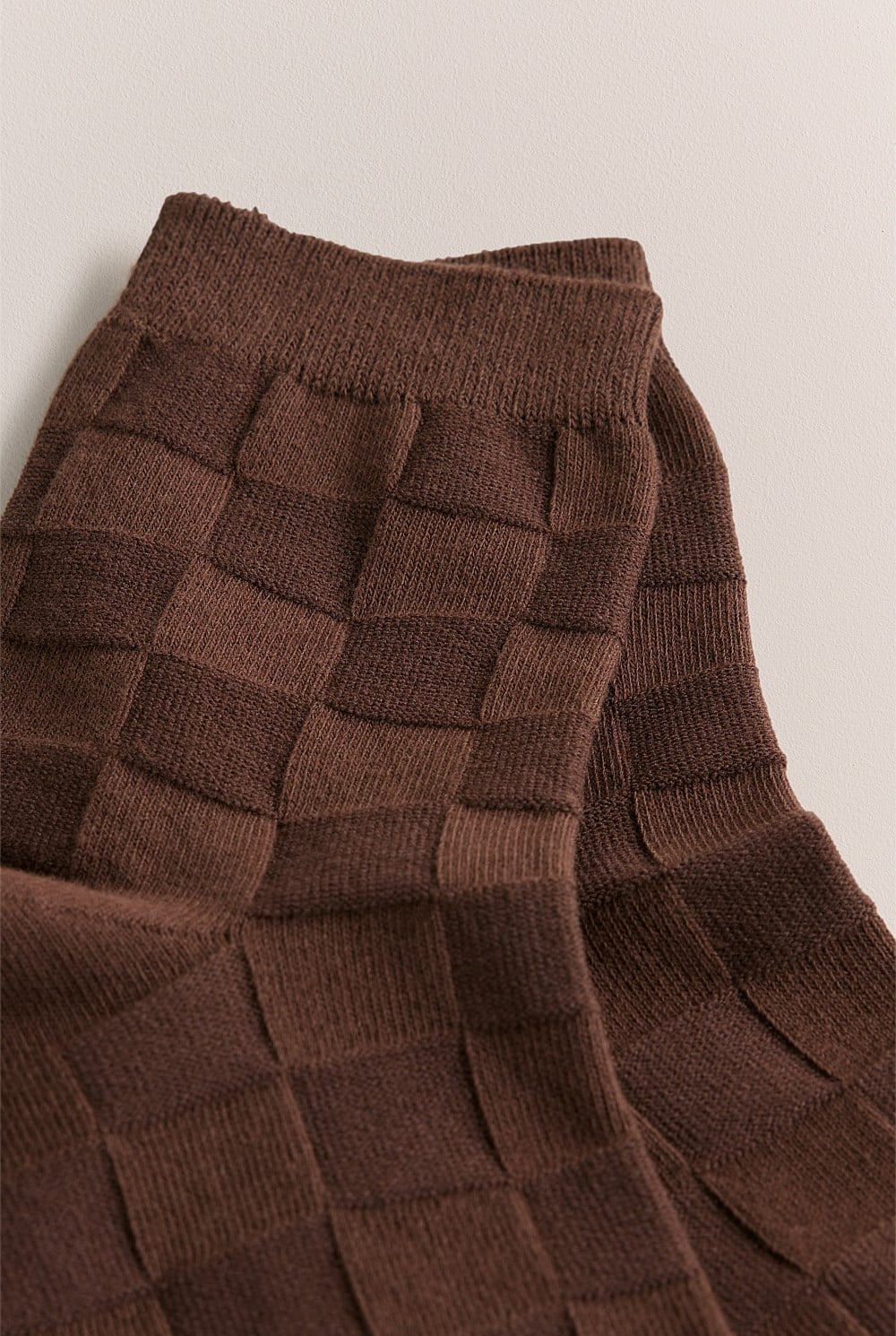 Jacquard Lattice Sock