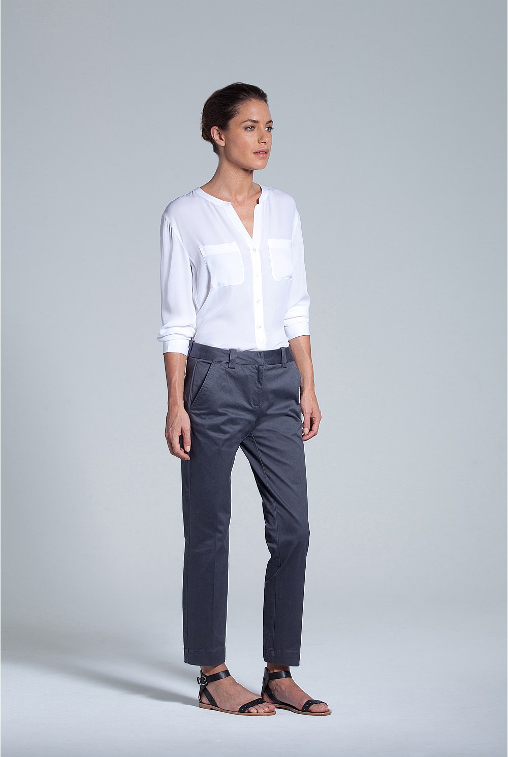 Clean Sateen Pant