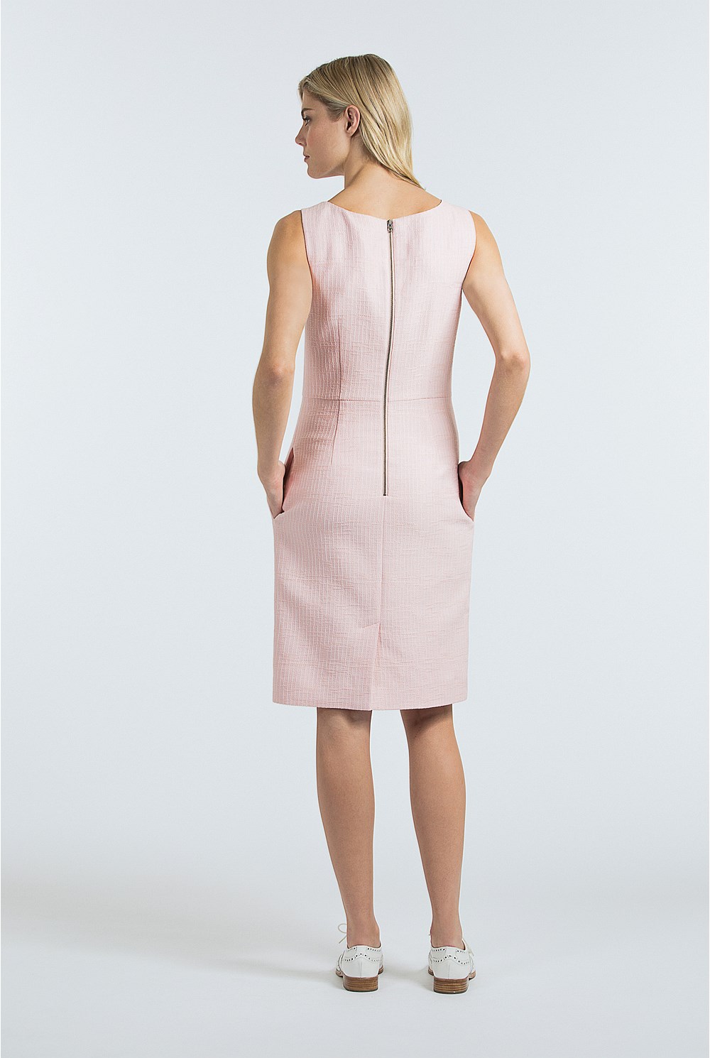 Dobby Textured Dress
