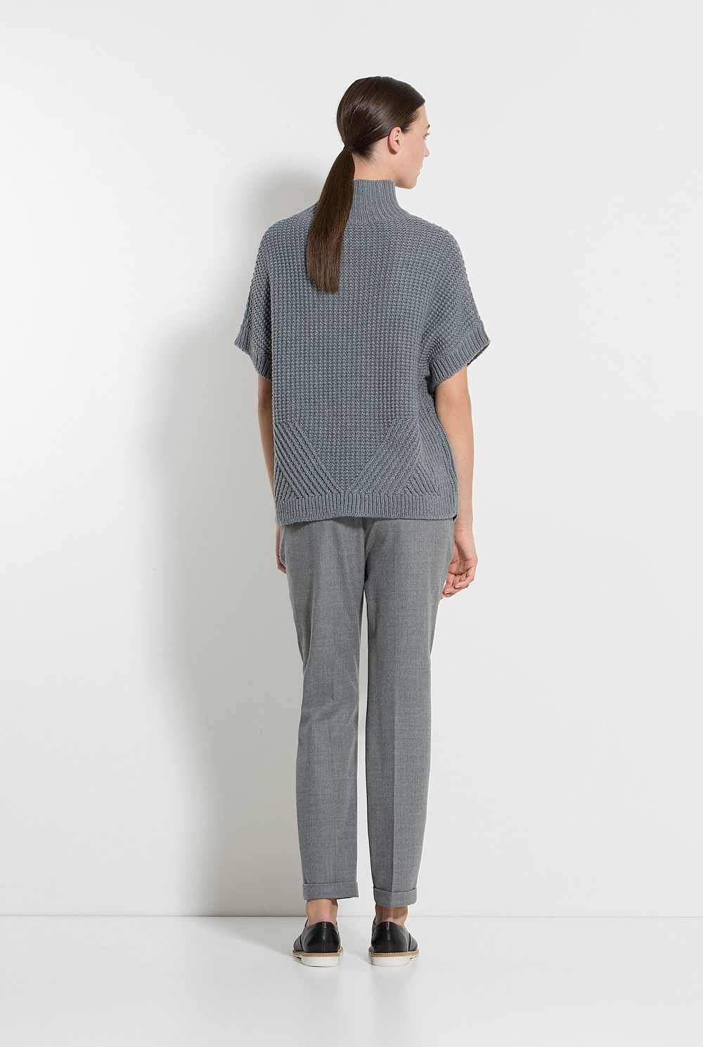 Cable Stitch Wool Knit