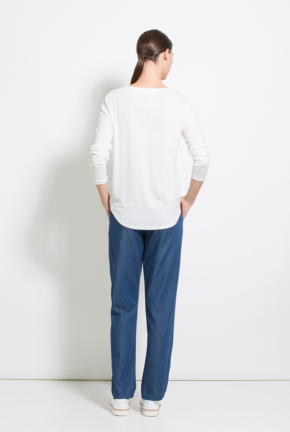 Indigo Relaxed Trouser