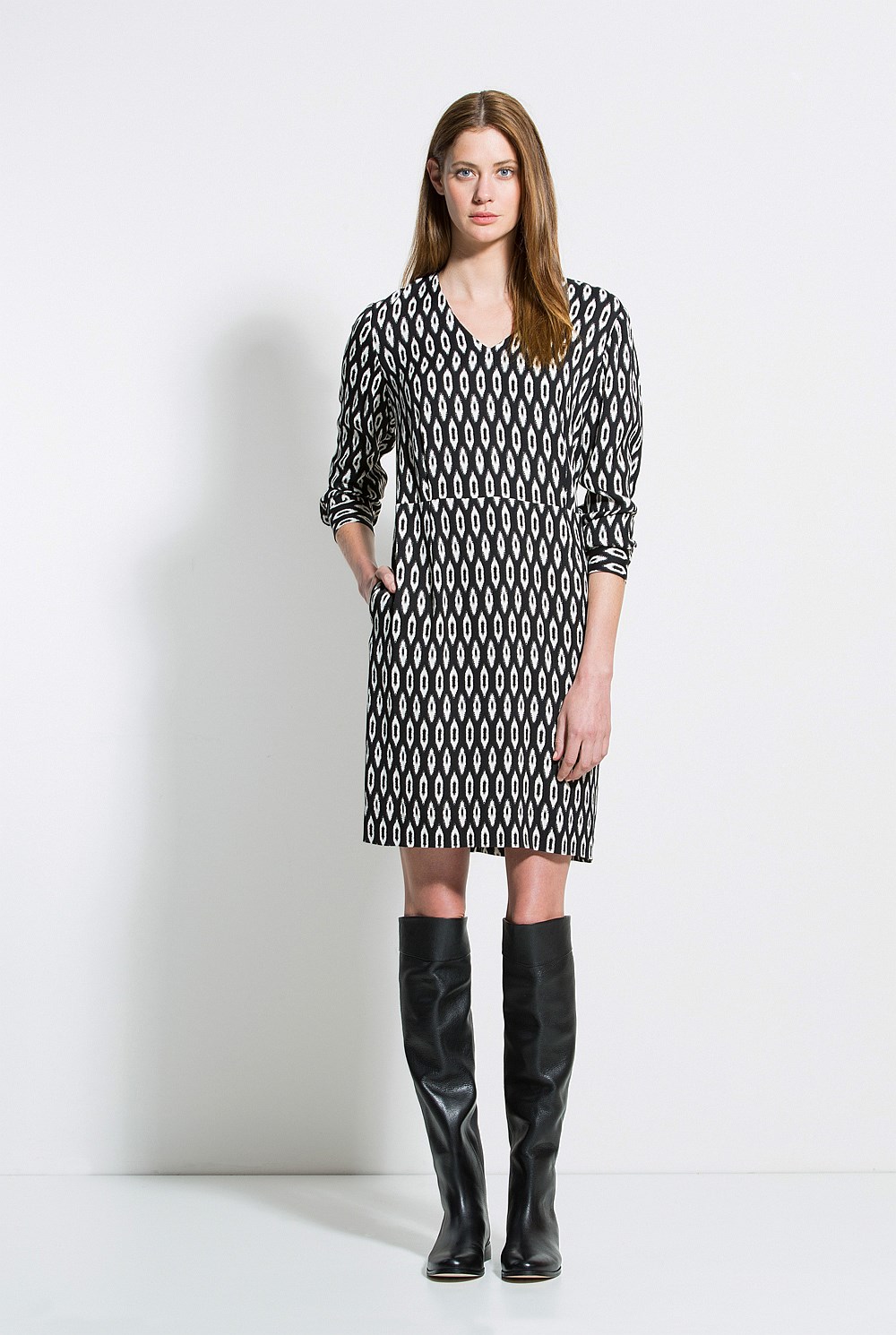 Tribal Printed Dress