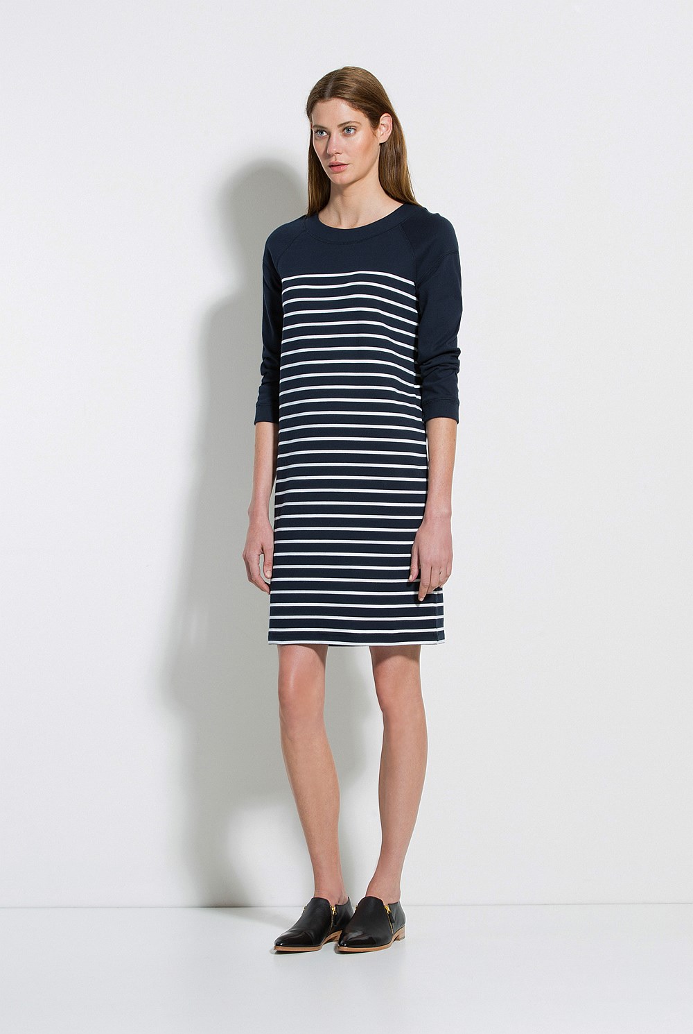 Cotton Striped Dress
