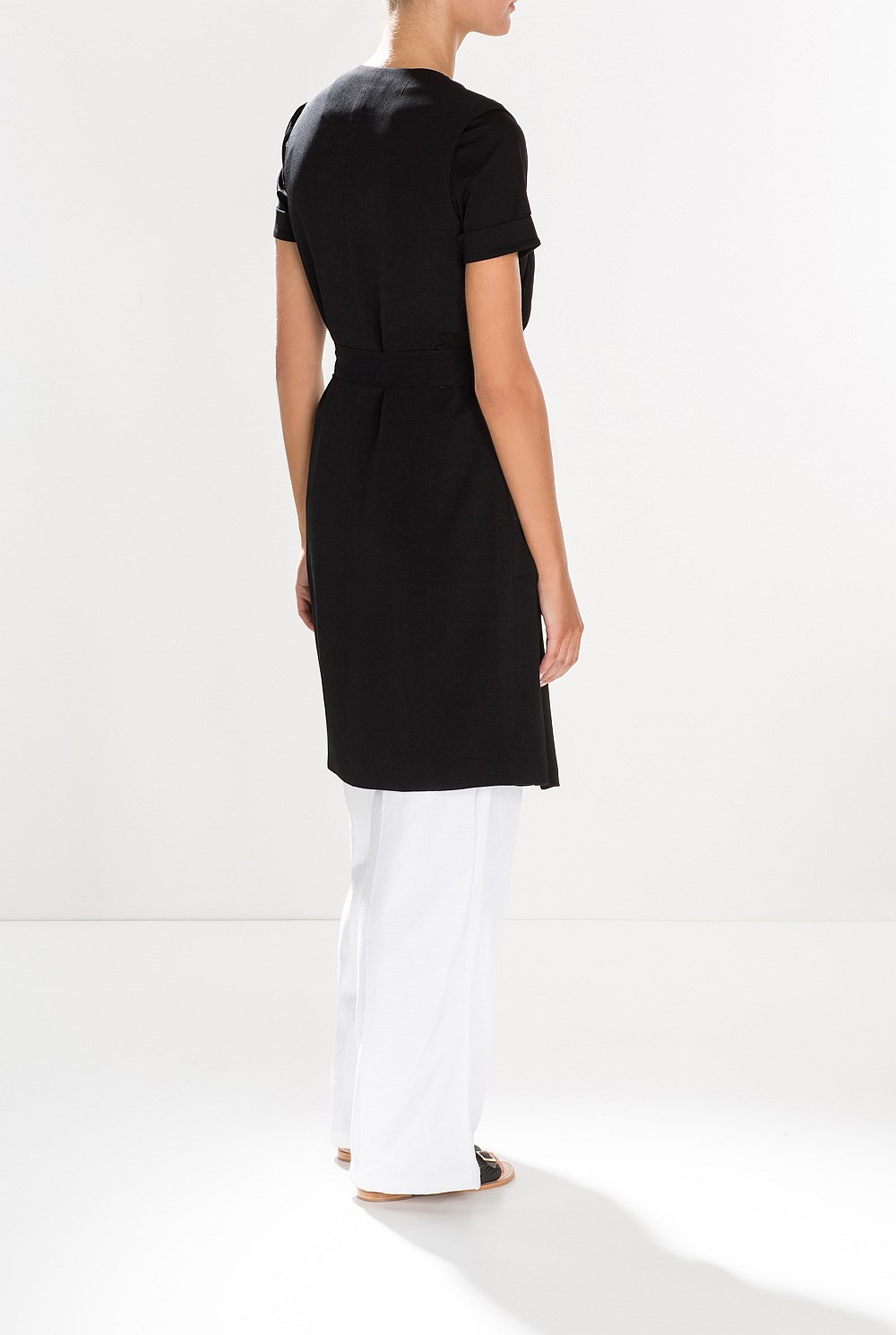 Sleek Draped Vest