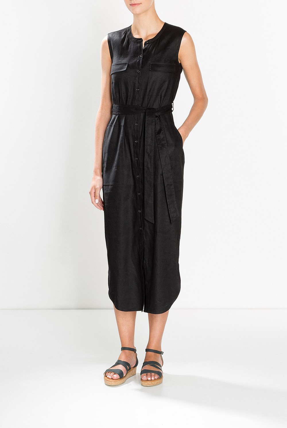 Maxi Shirt Dress