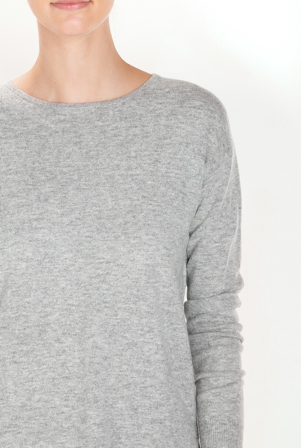 Curved Hem Knit