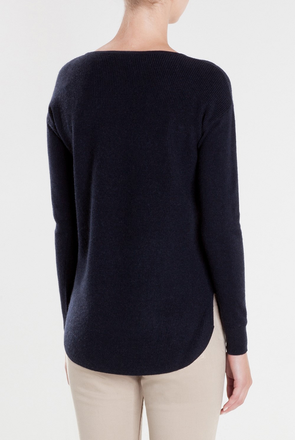Curved Hem Knit
