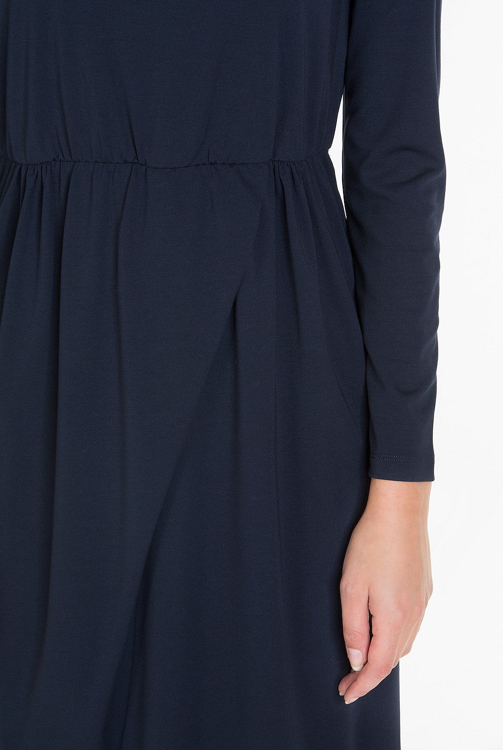 Draped Jersey Dress