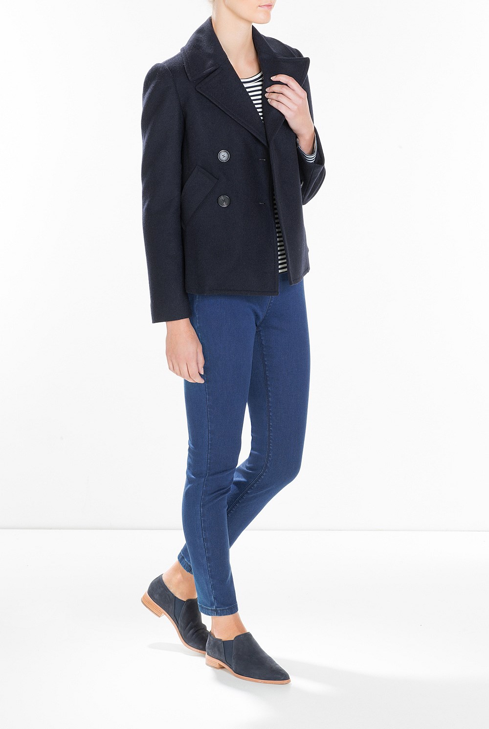 Minimal Pea Coat