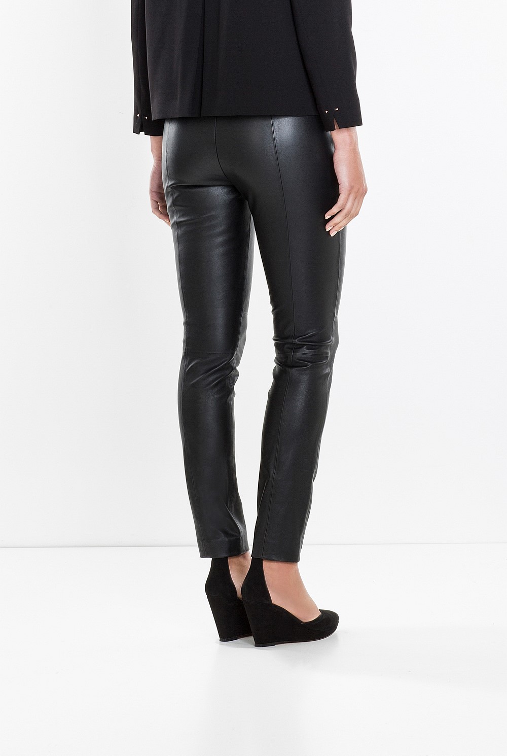 Stretch Leather Pant