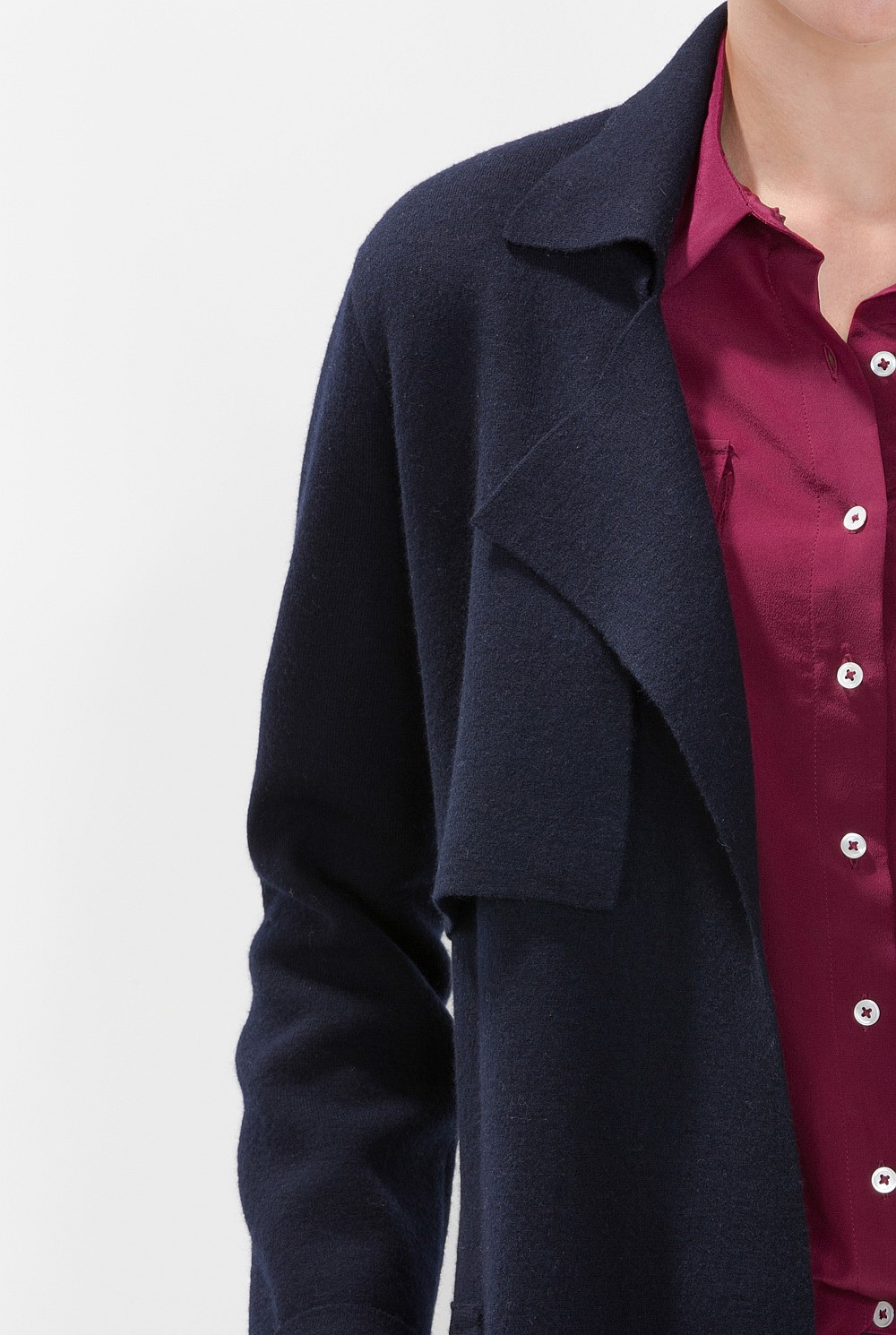 Knitted Trench