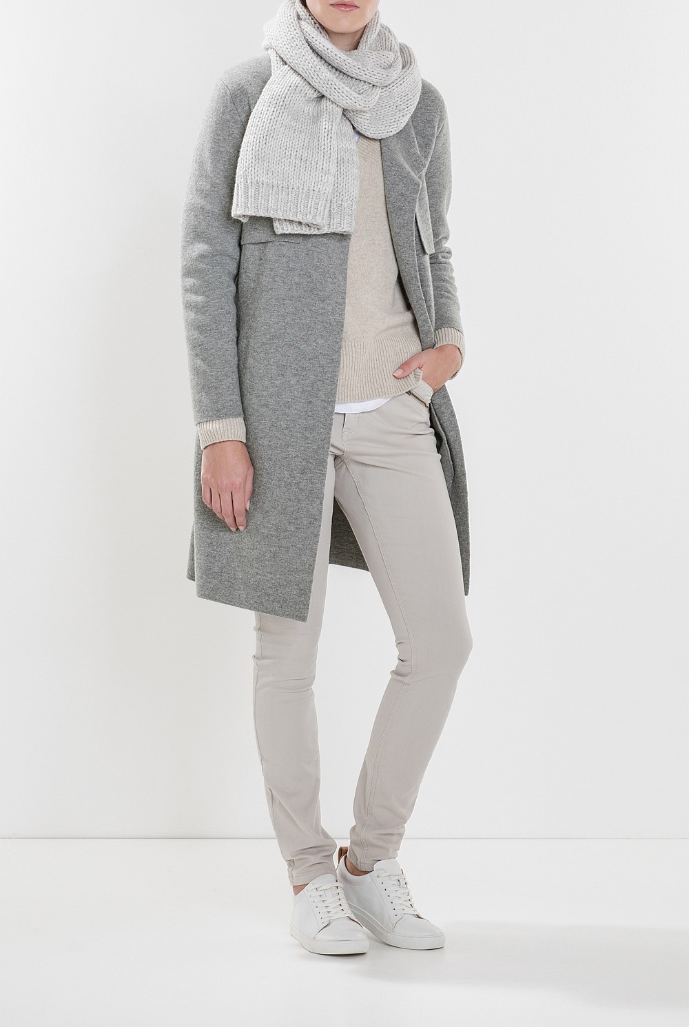 Knitted Trench