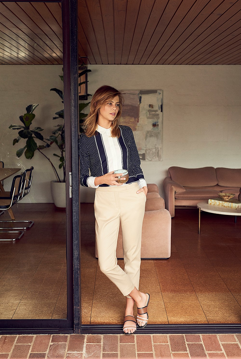 Cotton Clean Trouser