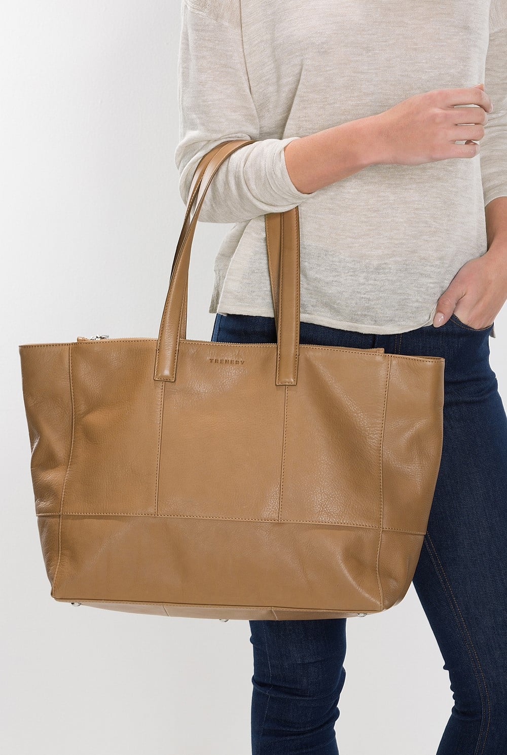 Leather Erika Tote