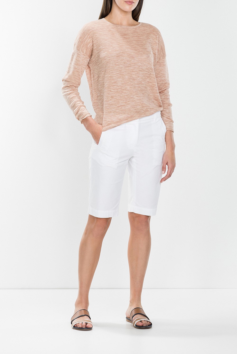 Printed Linen Knit