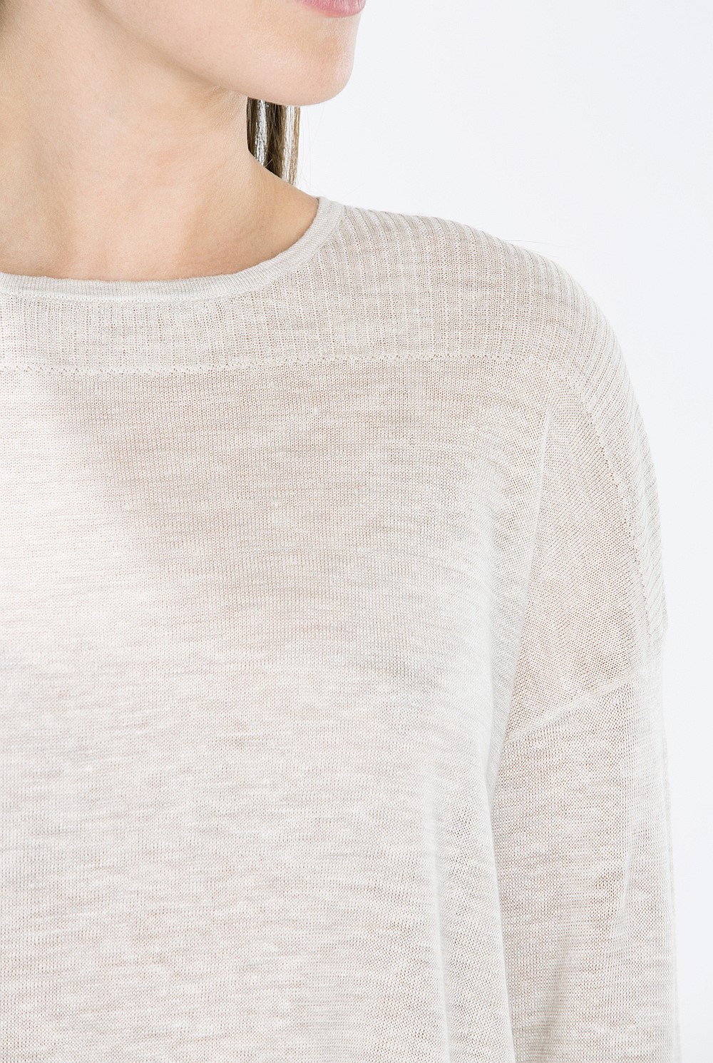Printed Linen Knit