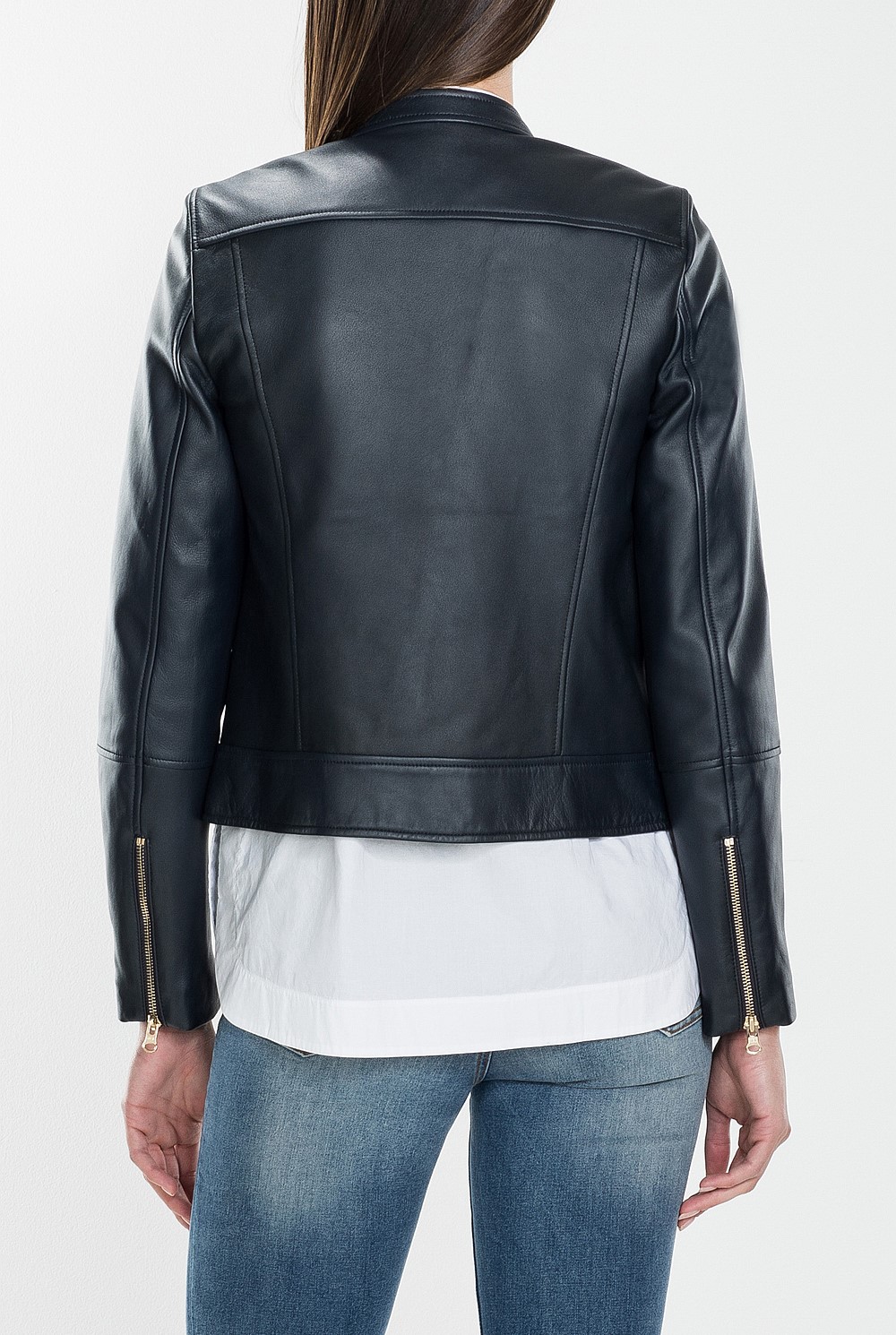 Leather Moto Jacket