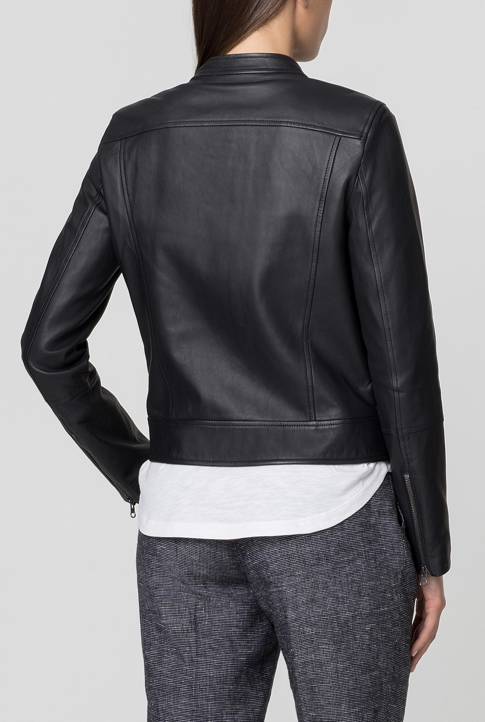 Leather Moto Jacket