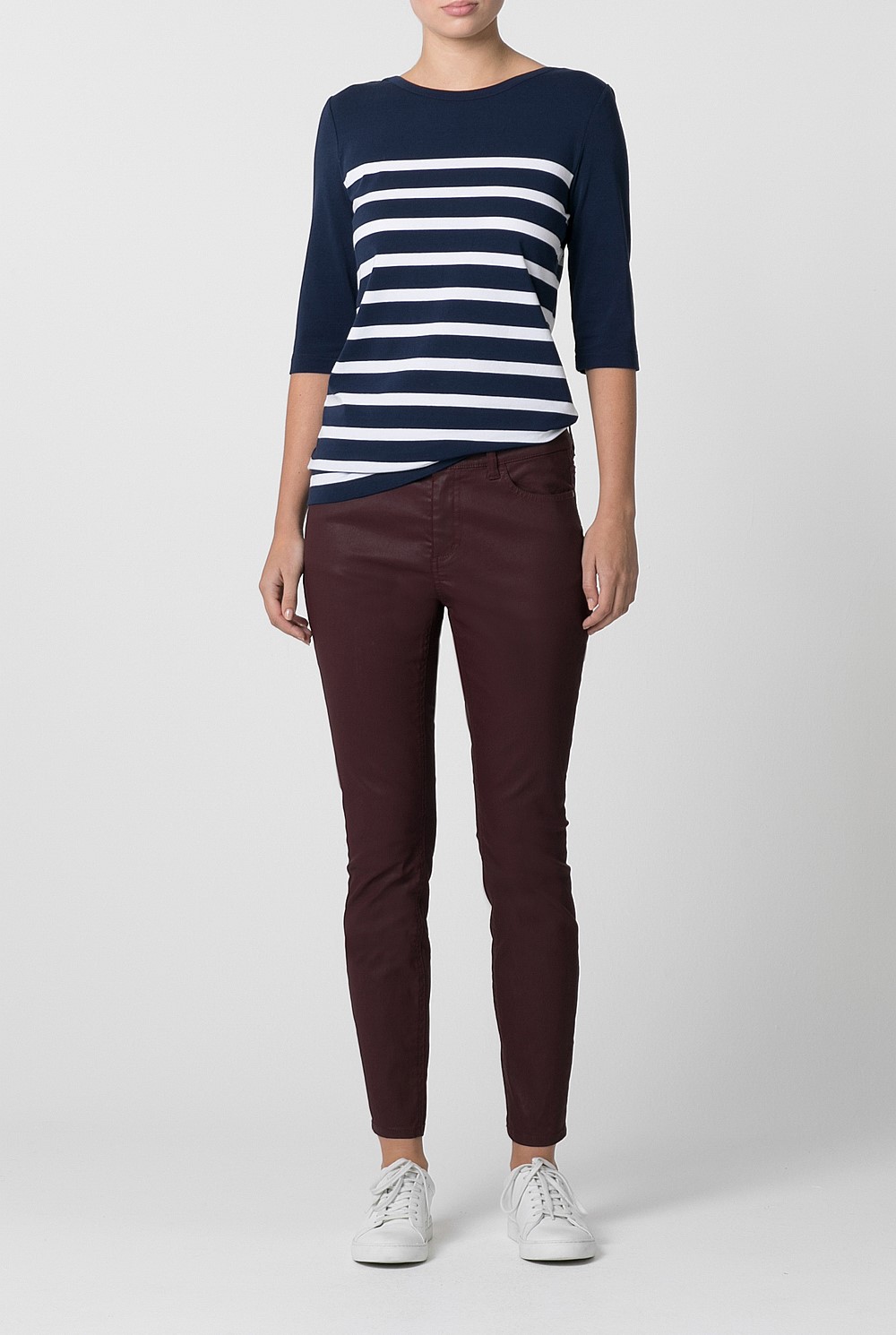 Coated Slim Jean