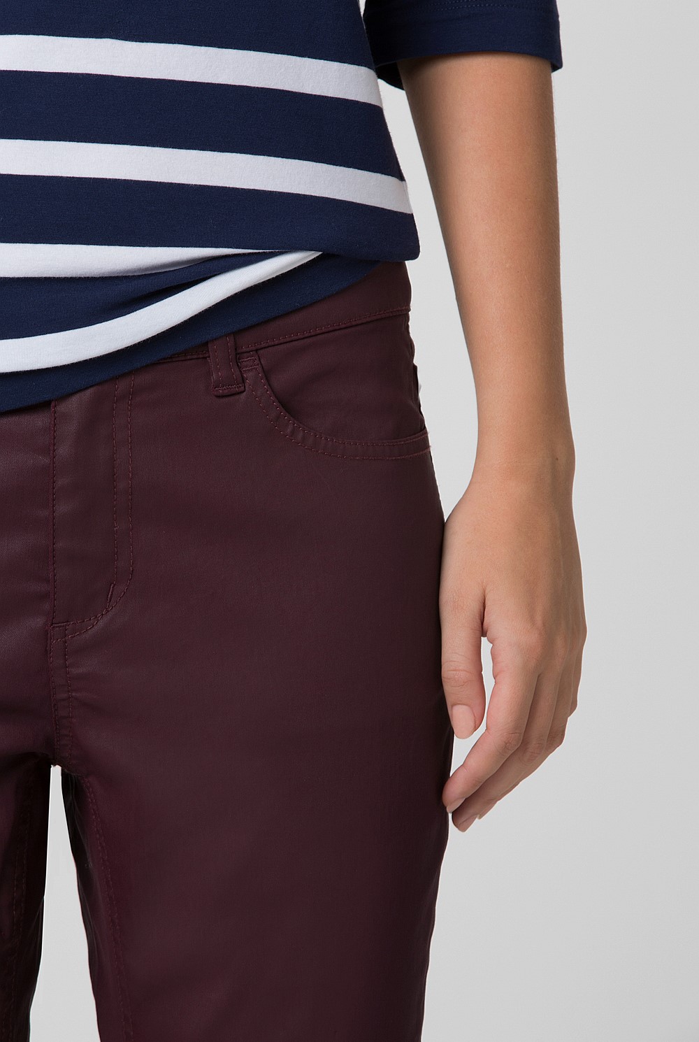 Coated Slim Jean