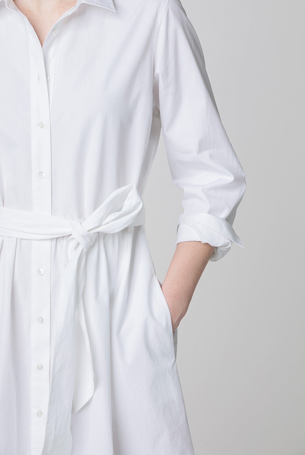 Cotton Shirt Dress