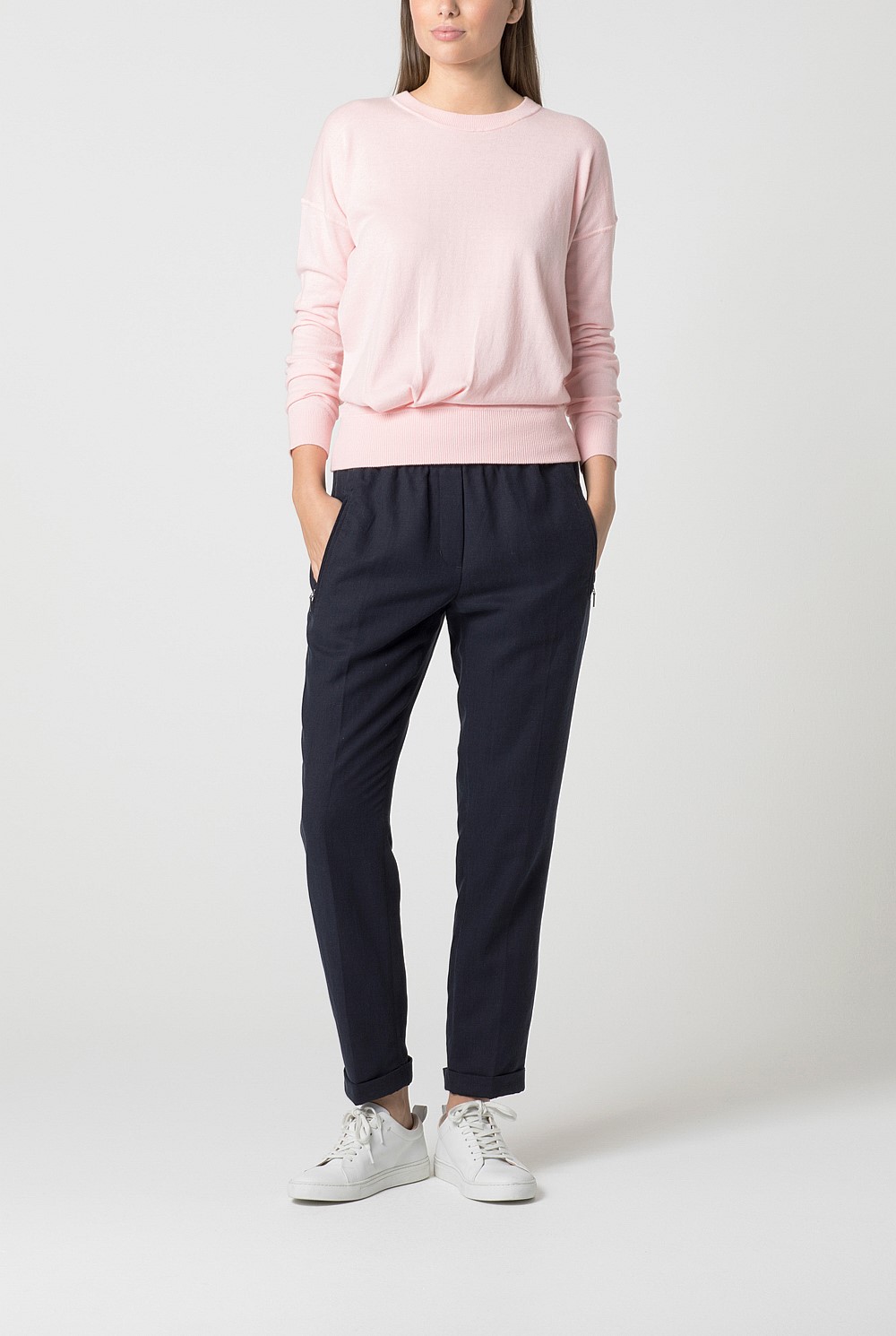 Linen Lyocell Elasticated Pant