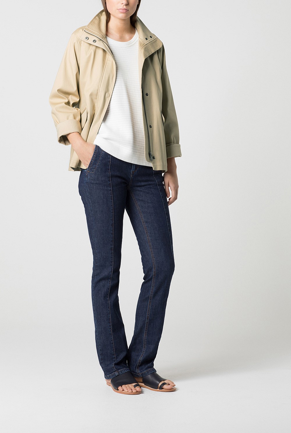 Cotton Relaxed Fit Anorak