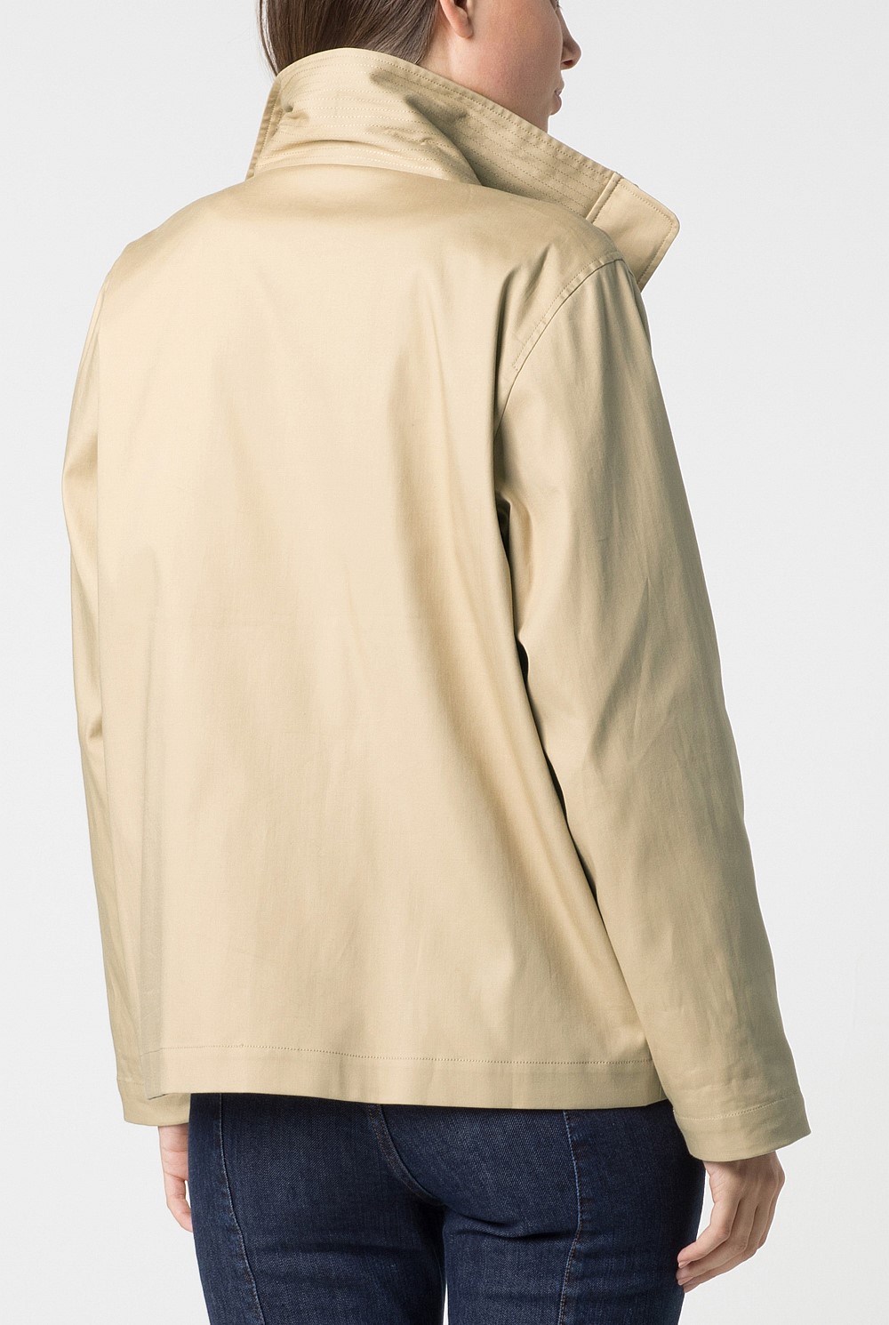 Cotton Relaxed Fit Anorak