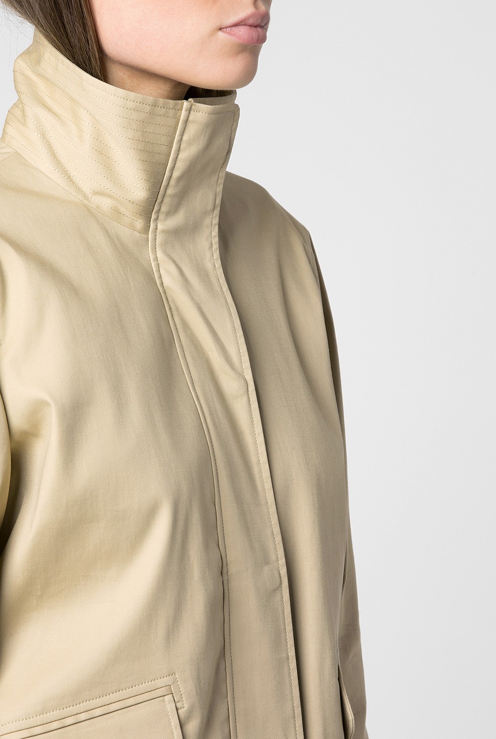 Cotton Relaxed Fit Anorak