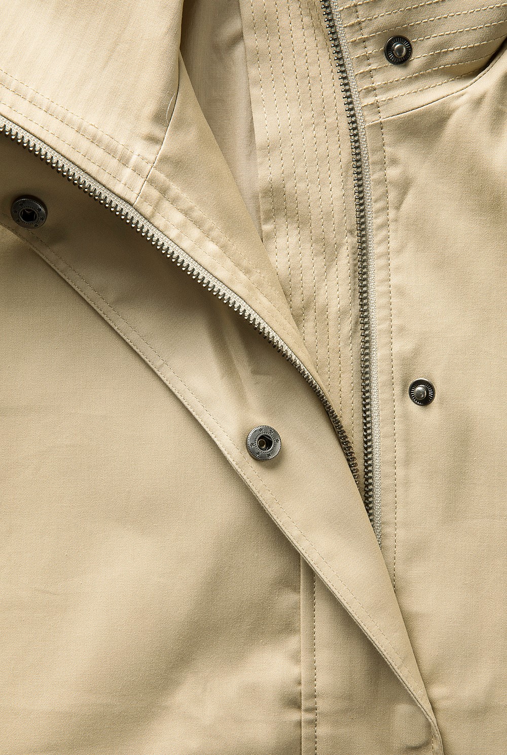 Cotton Relaxed Fit Anorak
