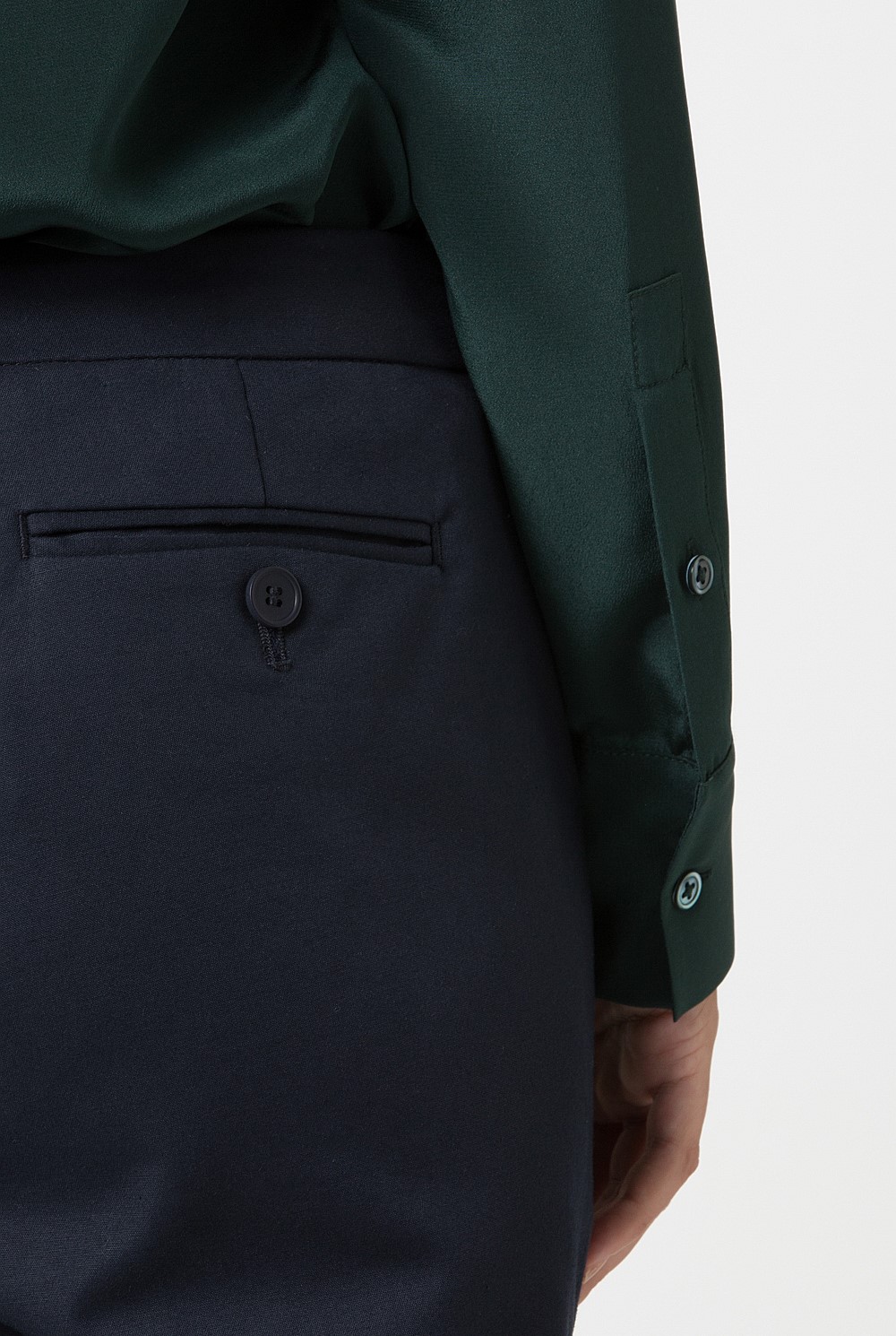 Tailored Cotton Trouser