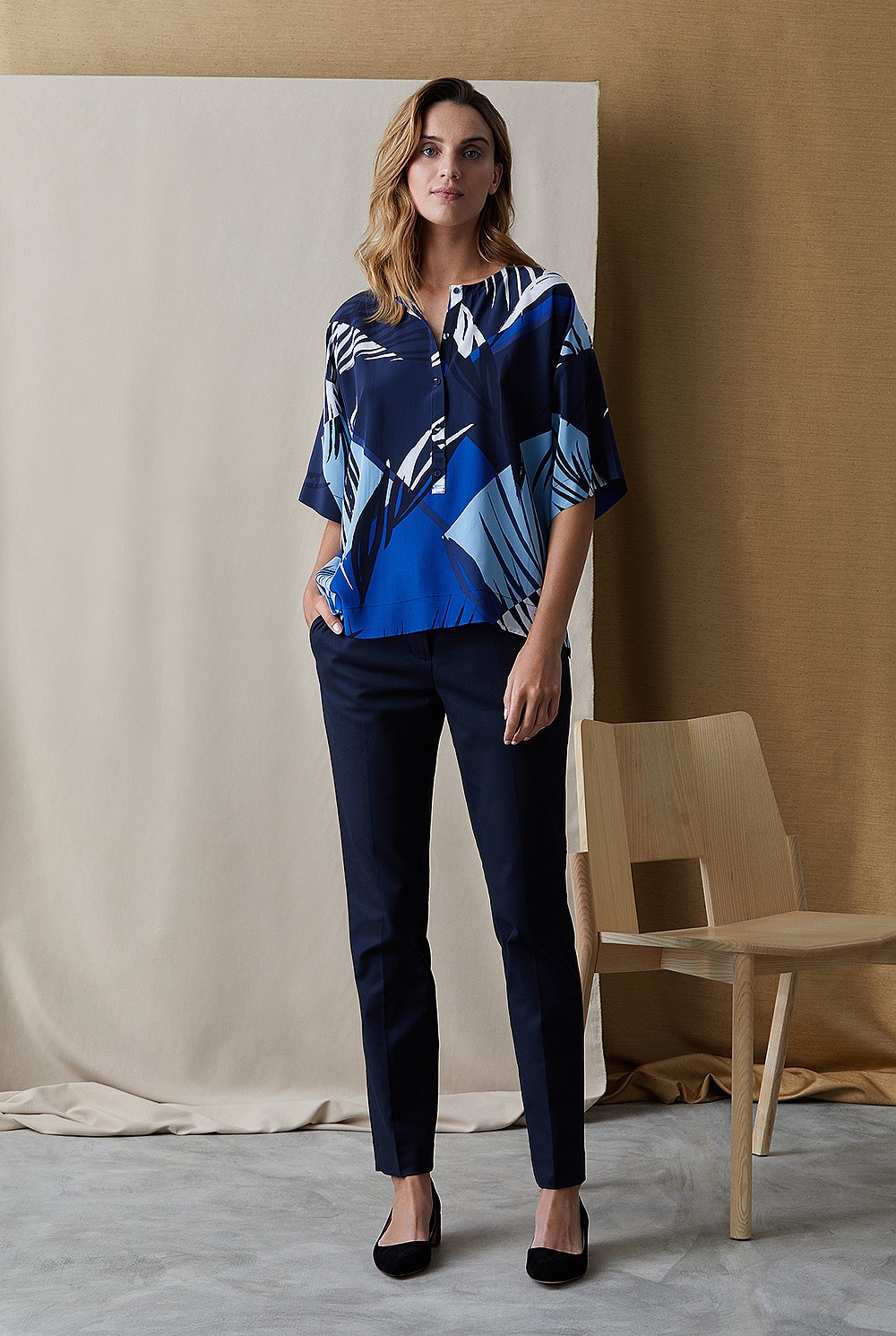 Tailored Cotton Trouser