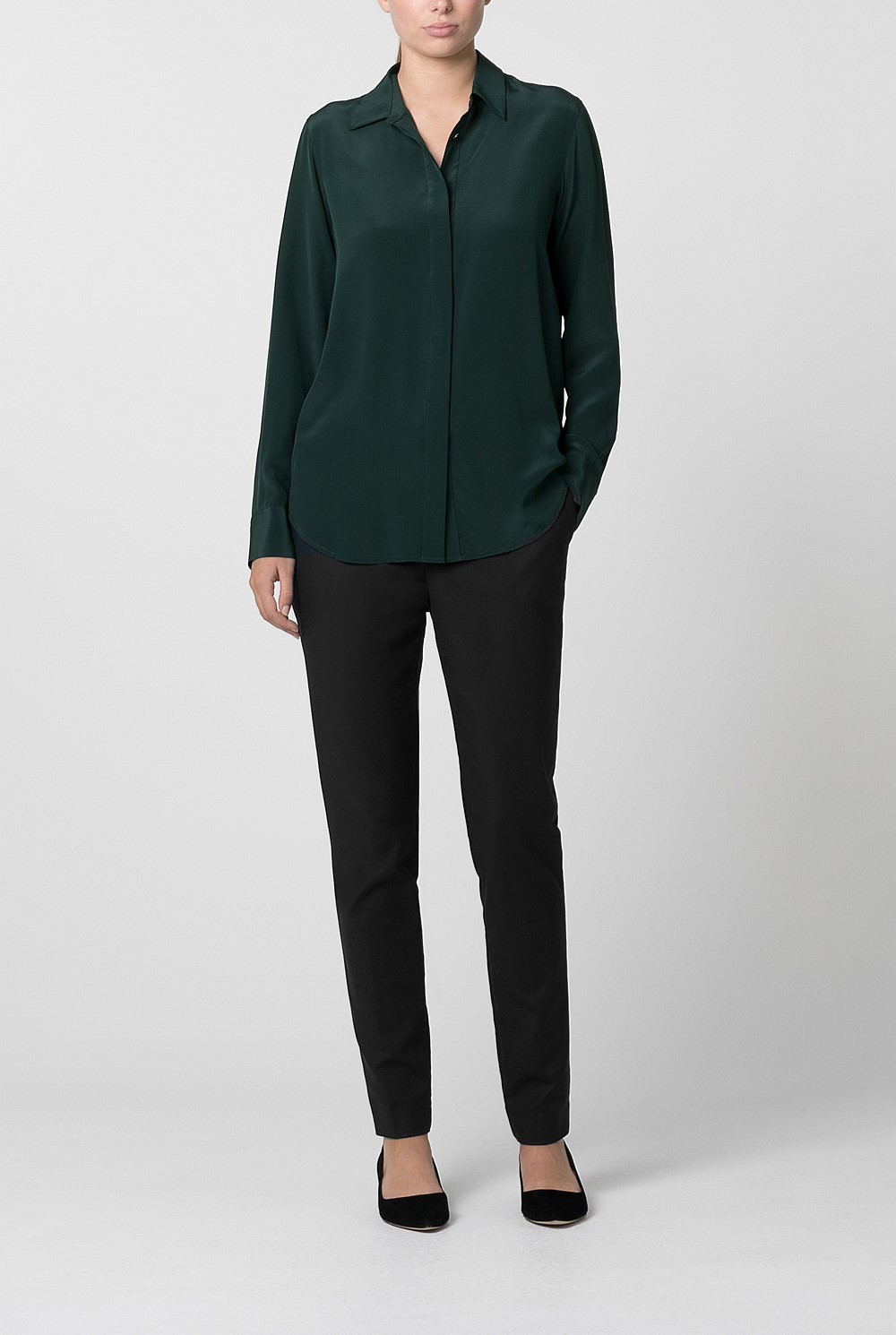Tailored Cotton Trouser