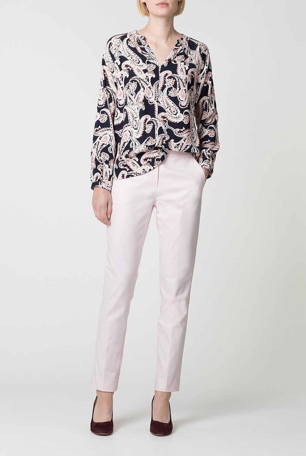 Tailored Cotton Trouser