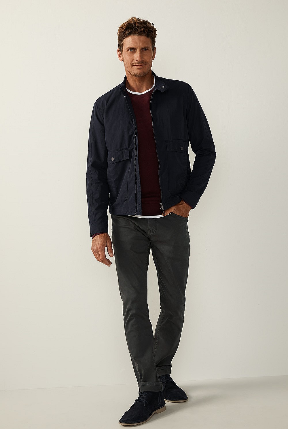 Garment Dyed Twill Jean