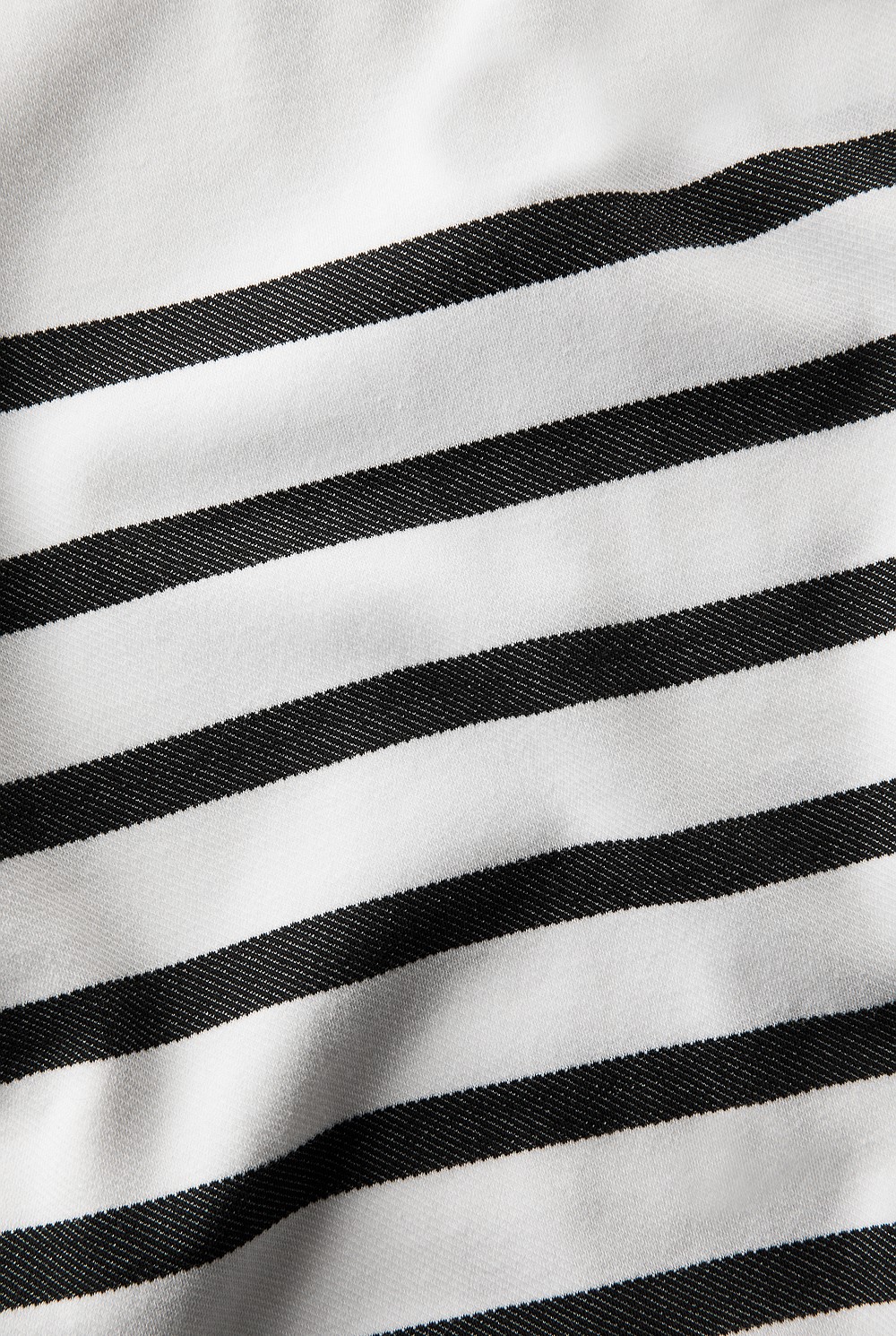 Textured Striped Tie Hem T-Shirt
