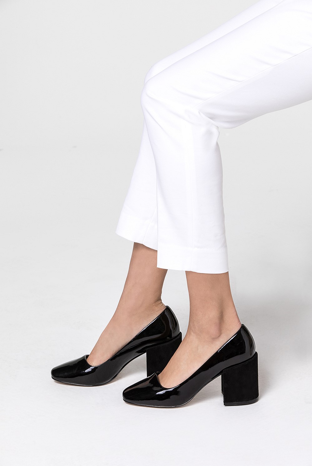 Athena Patent Leather Heel