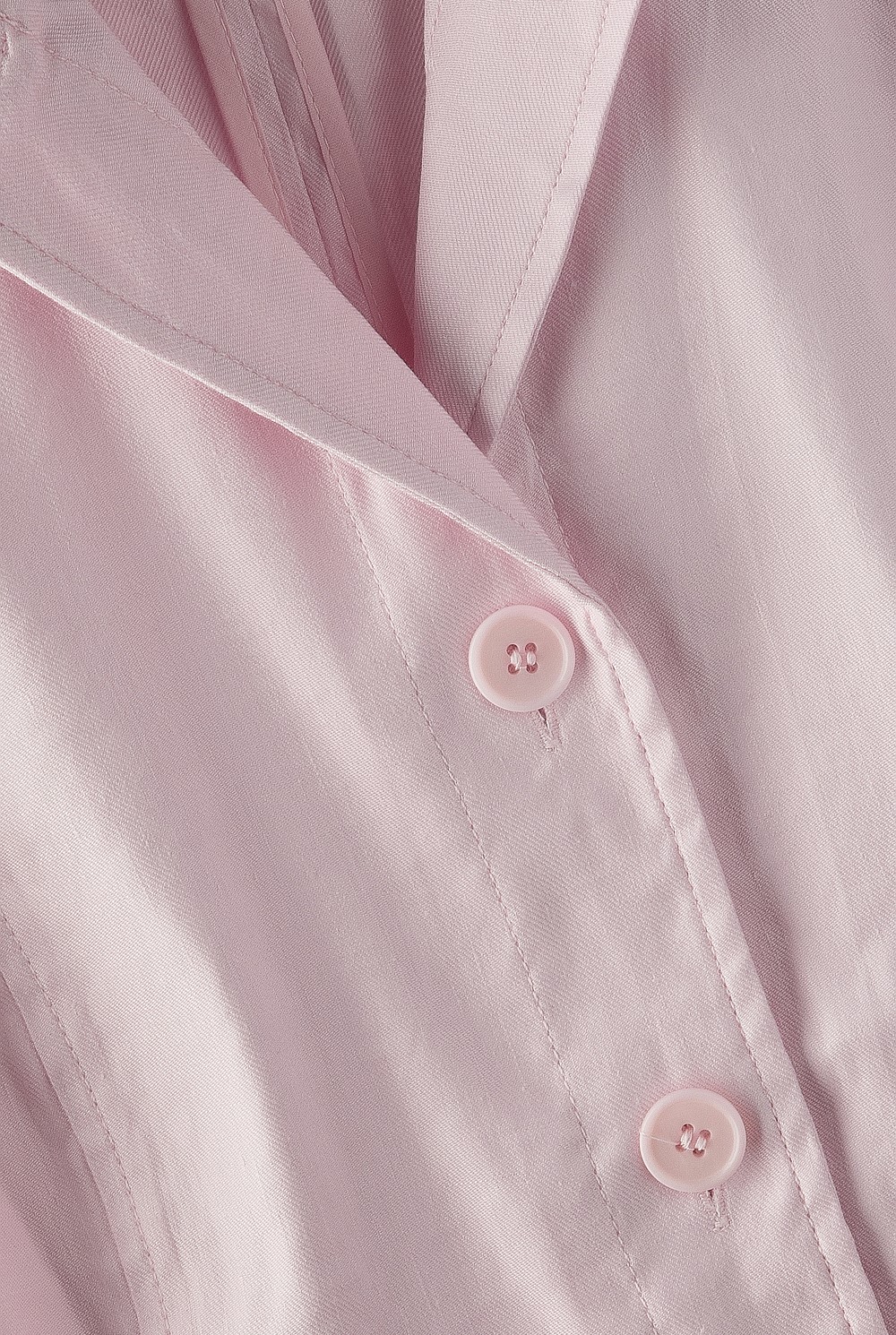 Stretch Linen Button Dress