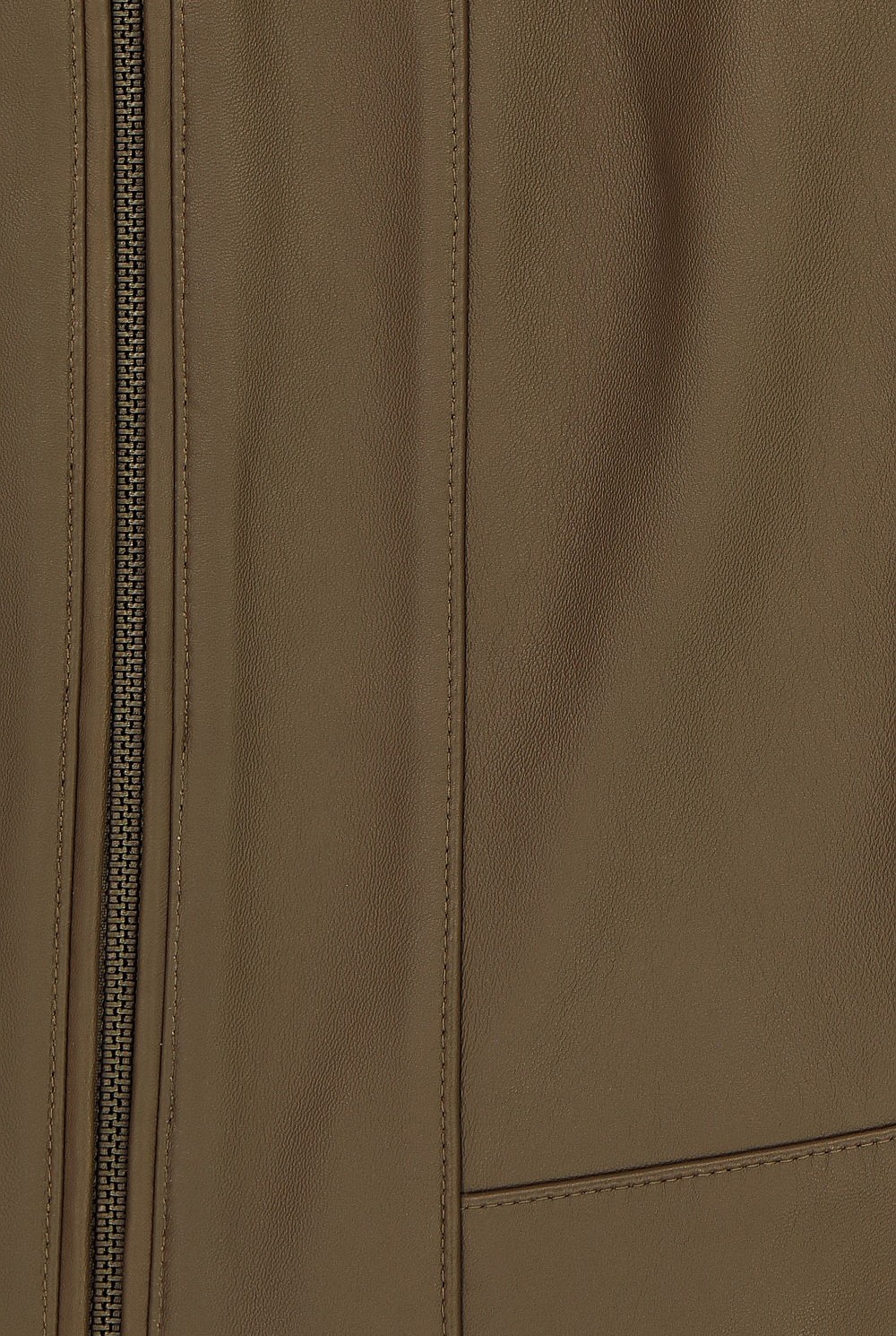 Leather Peplum Jacket