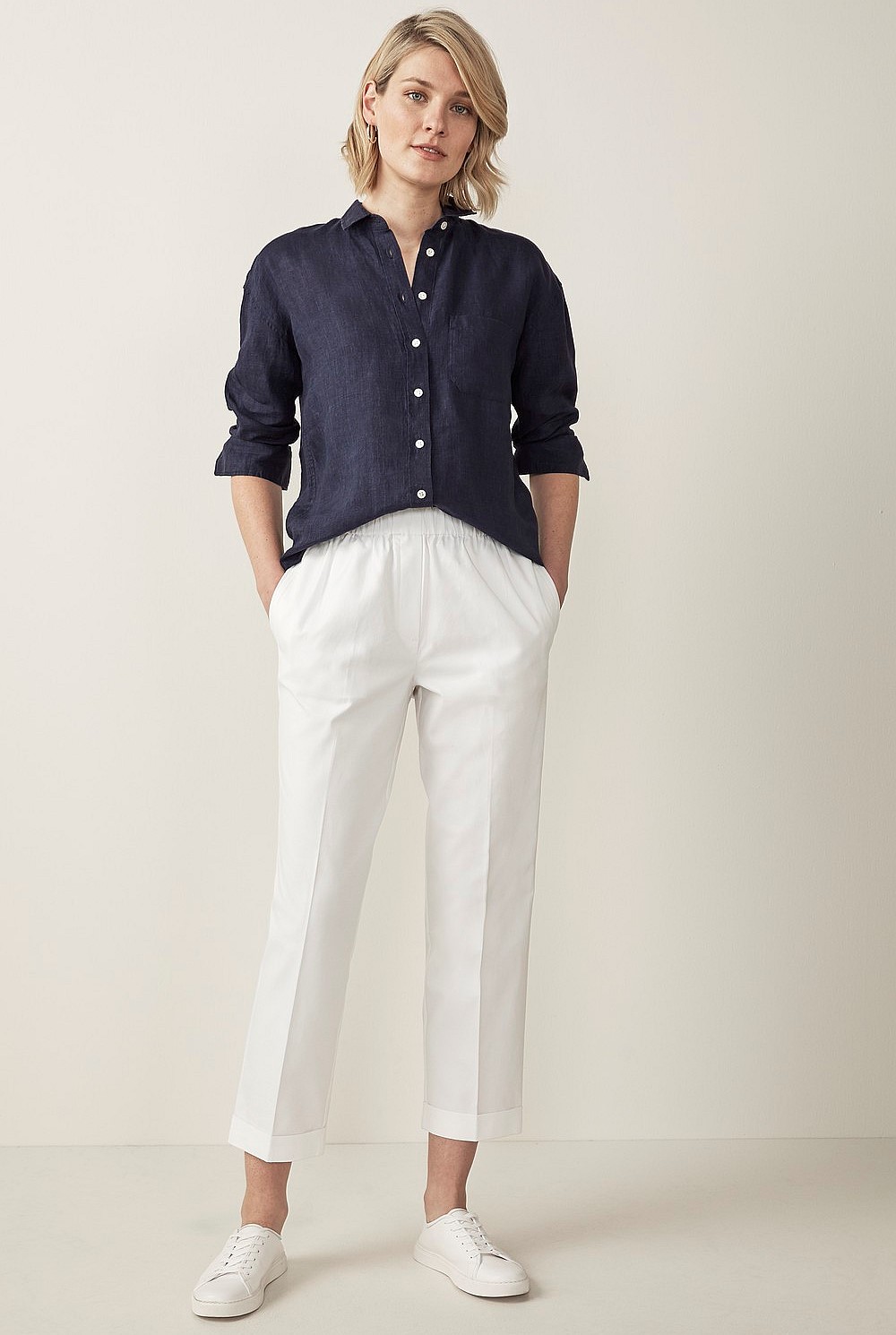 Linen Delave Oversized Shirt