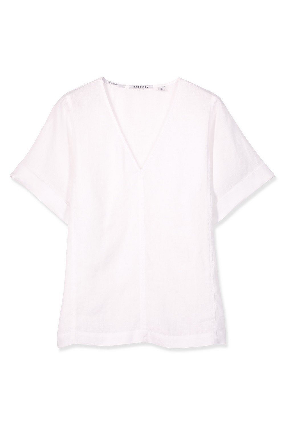 Linen Seam Front Top