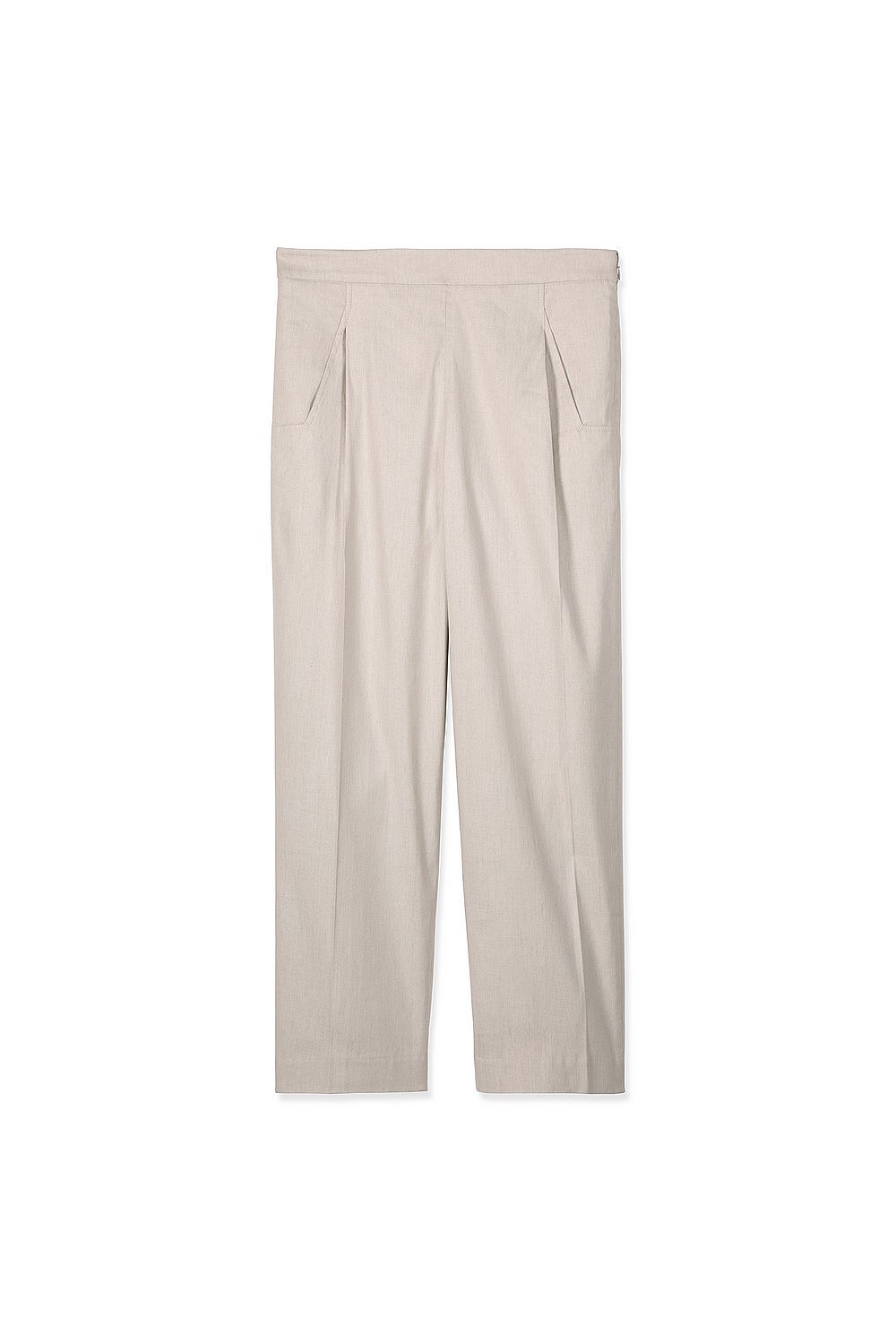 Stretch Linen Yarn Dyed Pant