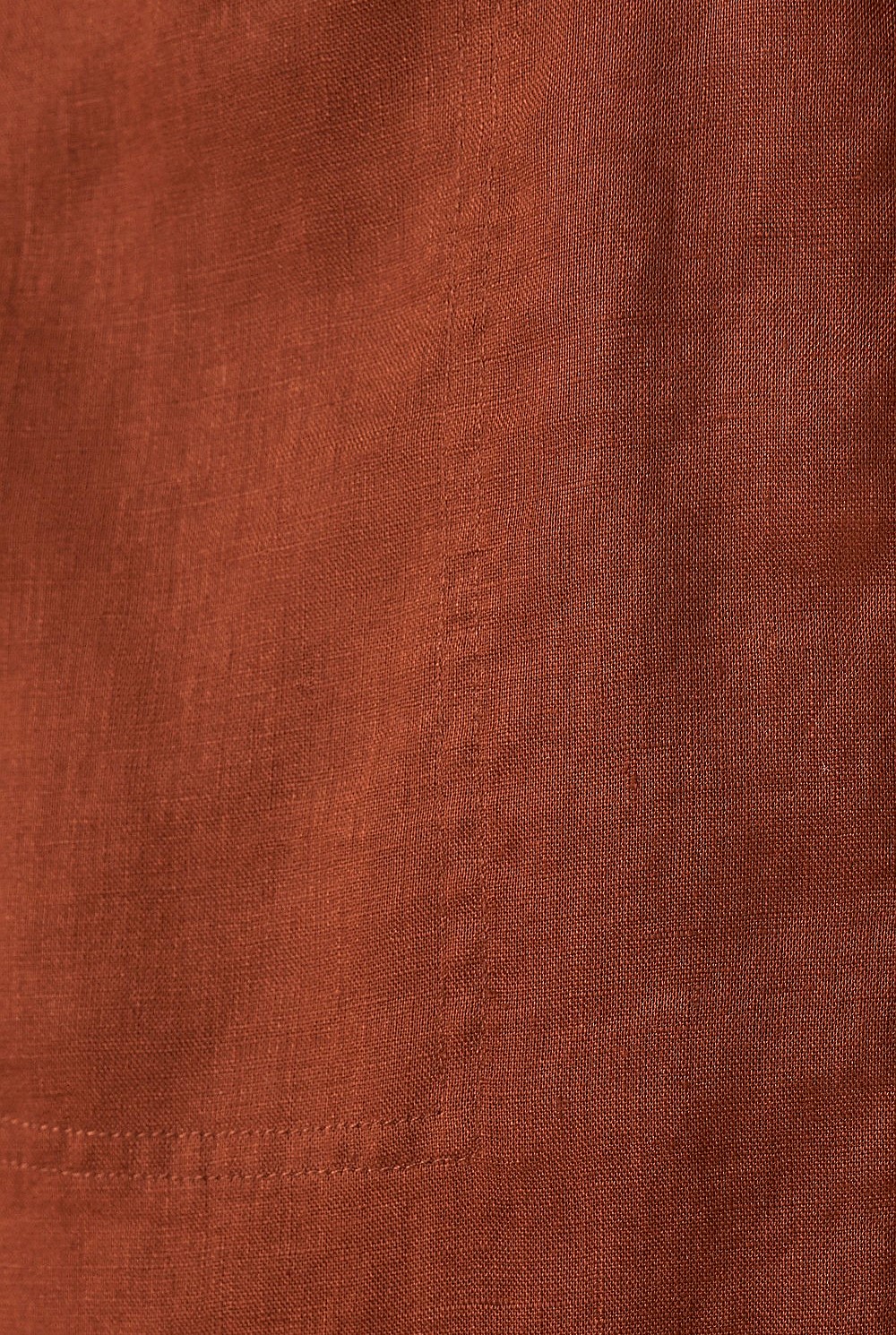 Linen Pocket Detail Sleeveless Dress