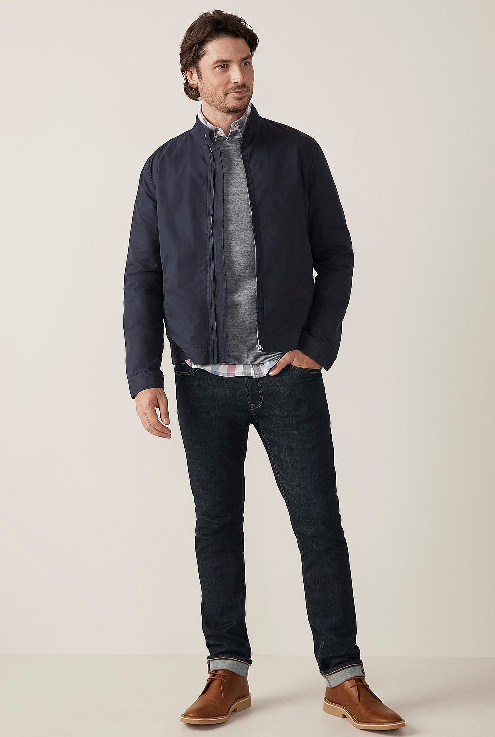 Large Gingham Oxford Shirt